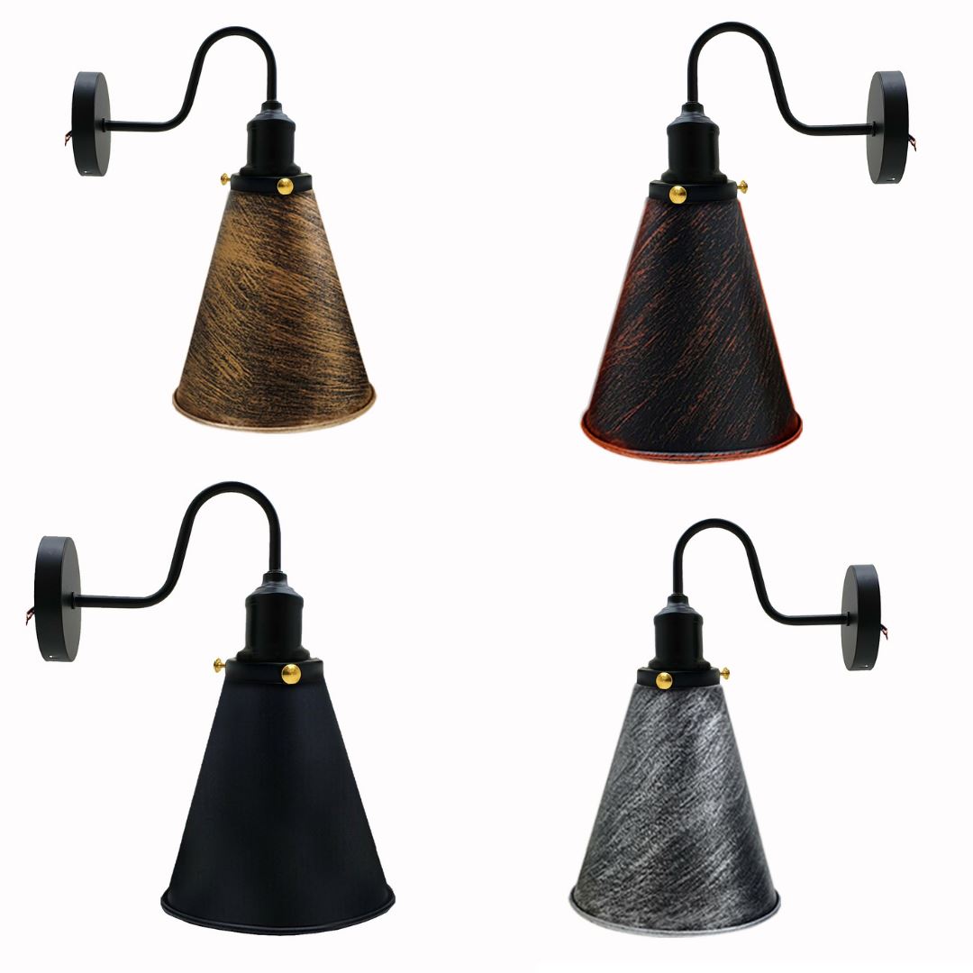 Retro Industrial Wall Mounted Vintage Wall Designer Indoor Light Fixture Lamp Fitting~3387-1