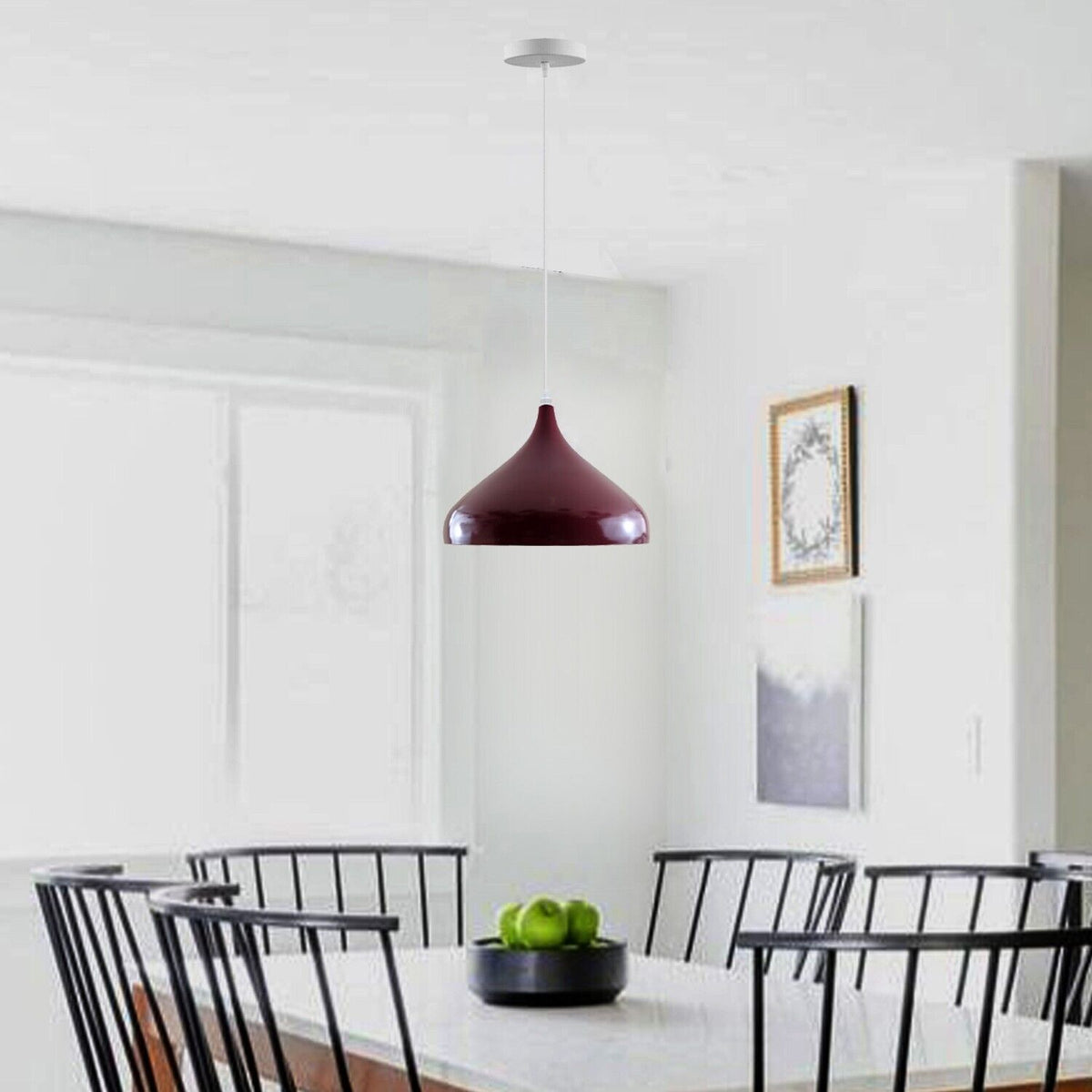 Ceiling Teardrop pendant light shade dome ~3735-0