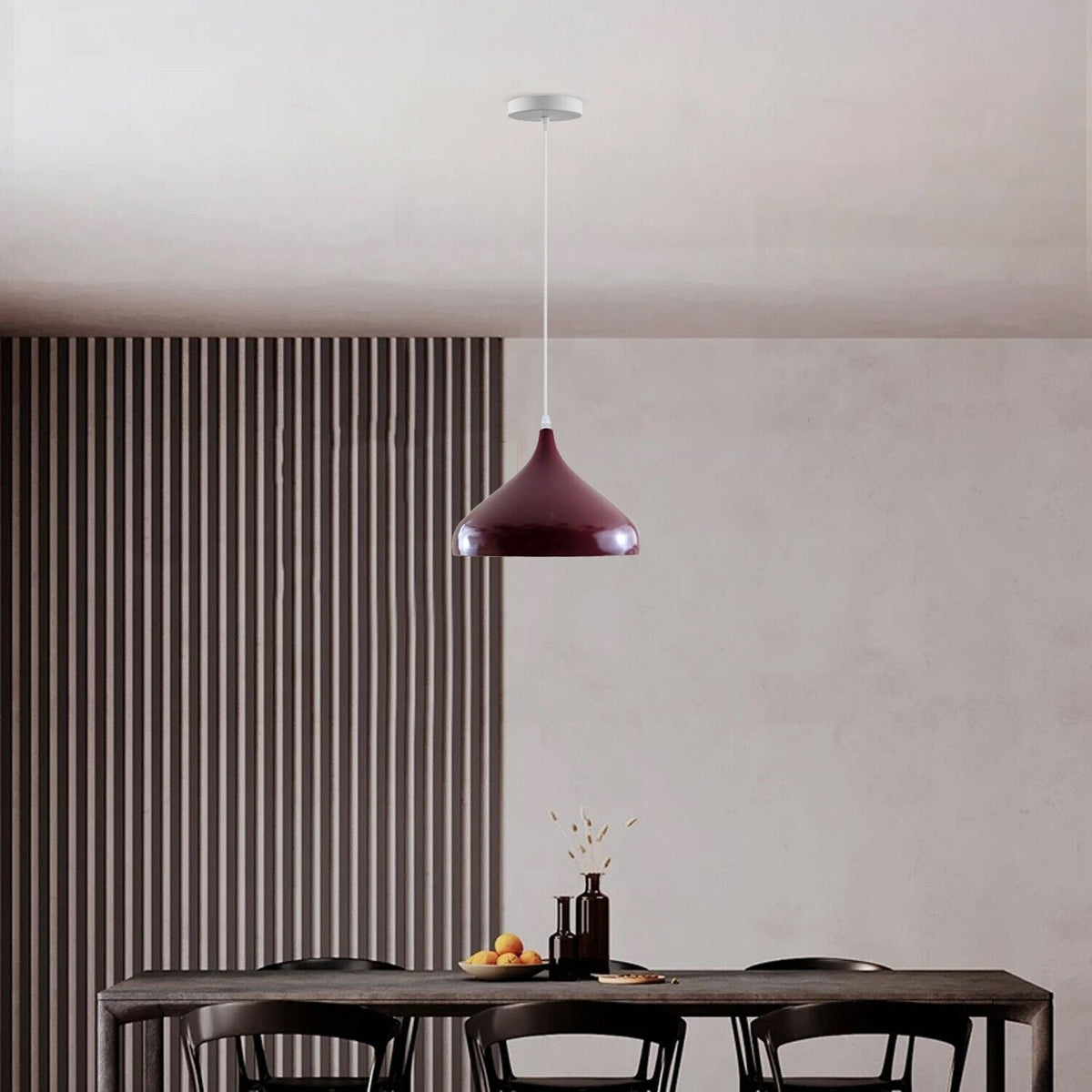 Ceiling Teardrop pendant light shade dome ~3735-1