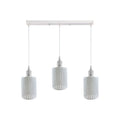 Adjustable 3-Light Metal Cage Pendant Light - E27 Base ~4328-5