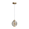 Modern Pendant 1 Light Round Crystal Glass Lamp Fixture~ 5676-1