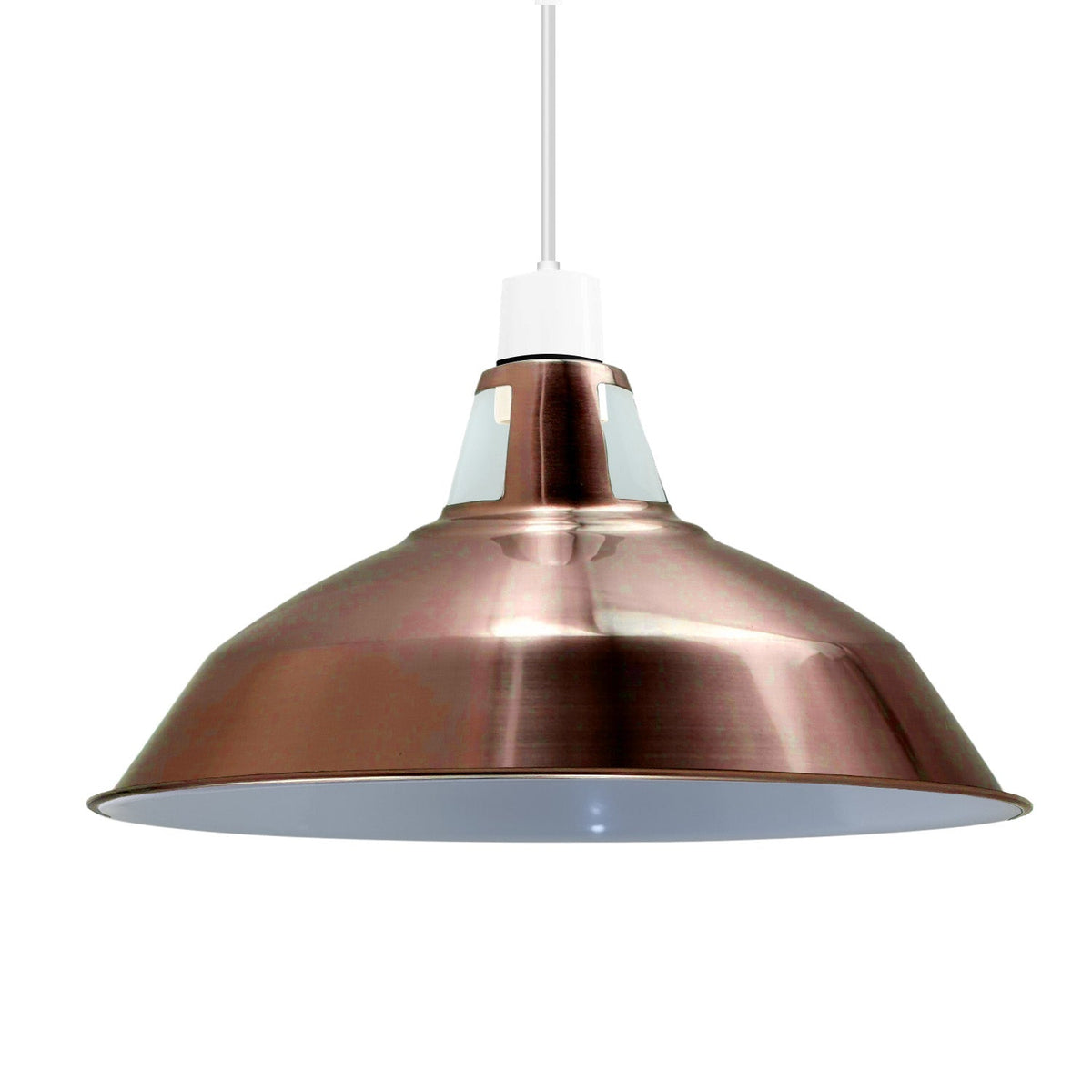 Metal Ceiling Vintage Industrial Loft Style Lampshade in Colour~1074-3