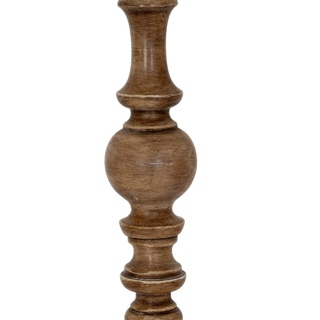 Seraphia Floor Lamp With Edged Linen Shade-4