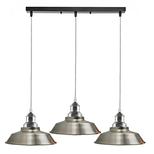 Satin Nickel Multi outlet Ceiling Pendant Kits~1985-4