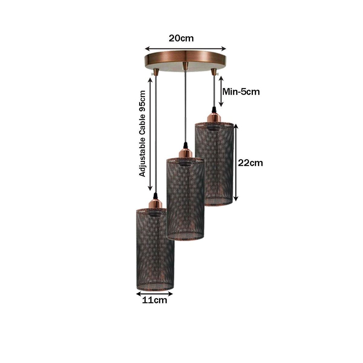 Light Hanging Pendant Light – E27 Base | Model 1188-1