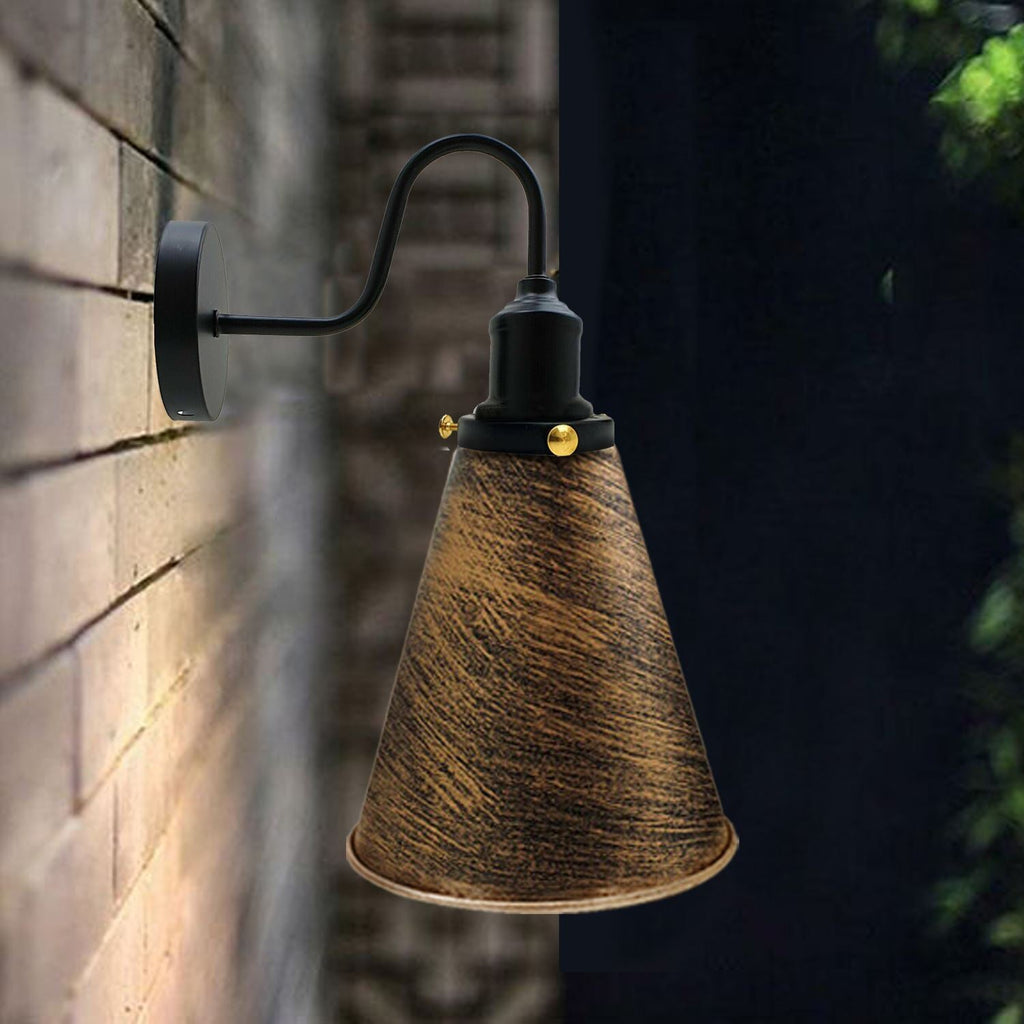 Retro Industrial Wall Mounted Vintage Wall Designer Indoor Light Fixture Lamp Fitting~3387-4