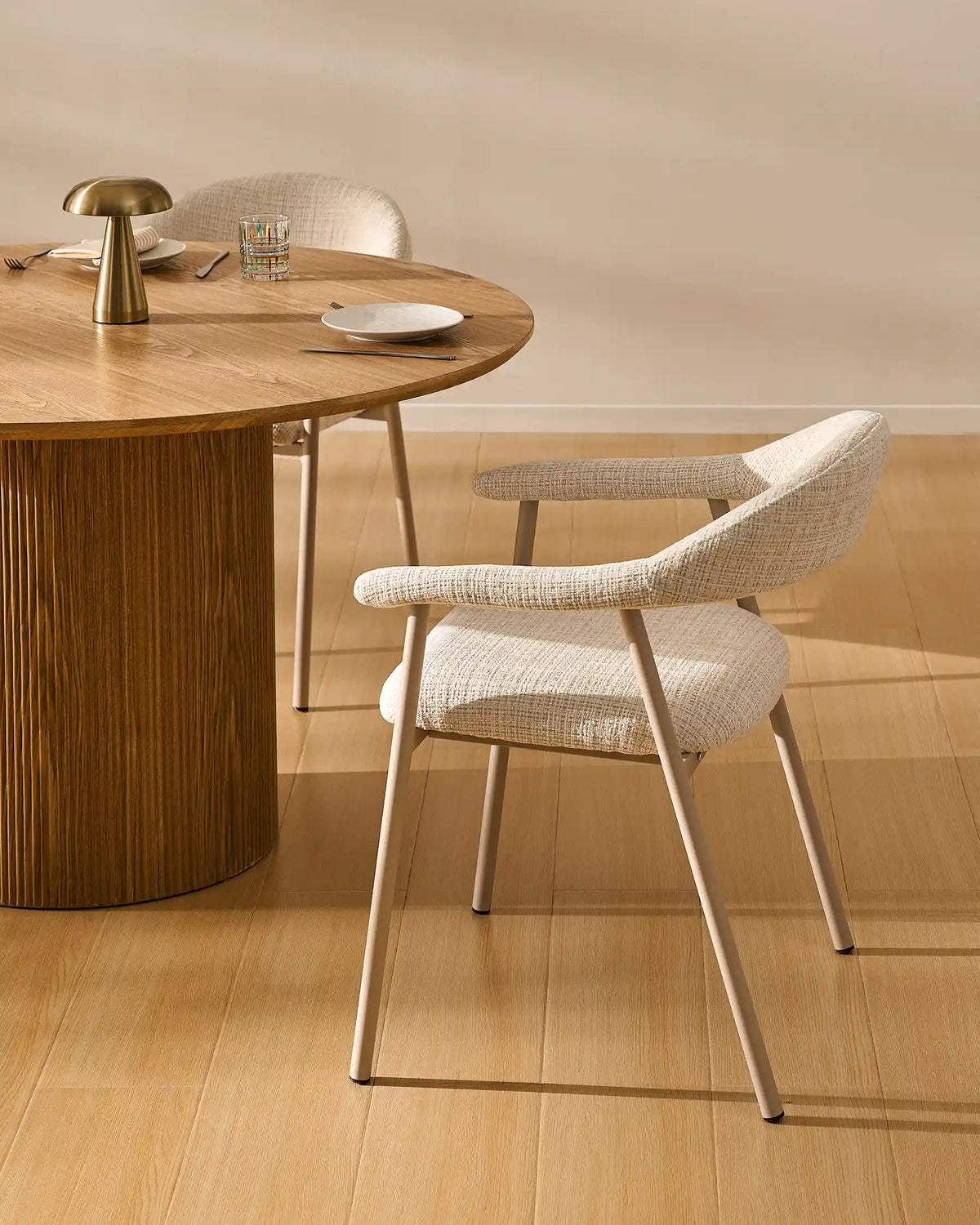 Arlo Taupe Dining Chair-1