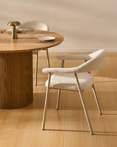 Arlo Taupe Dining Chair-1