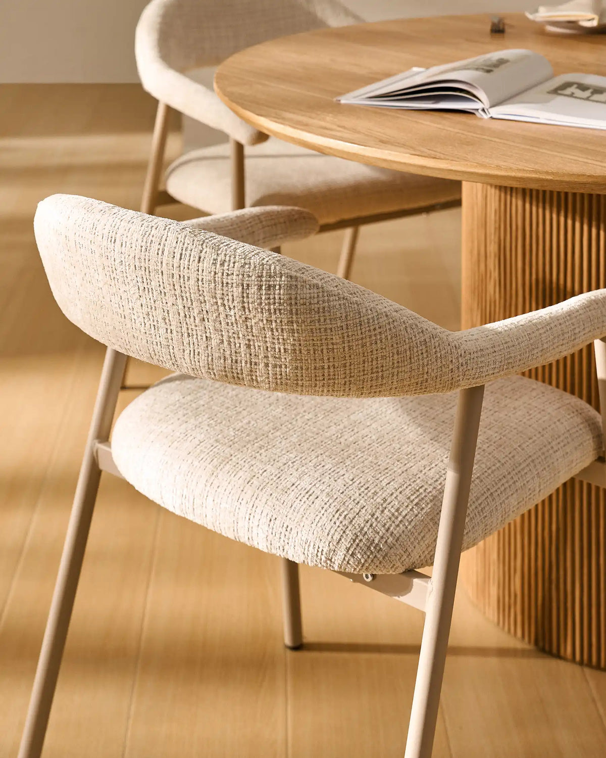 Arlo Taupe Dining Chair-2