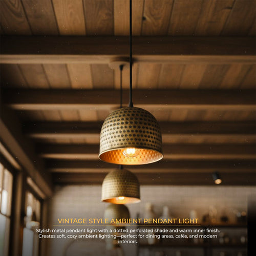 16cm Mini Hammered Pendant Lights for Counter Islands ~6575-4