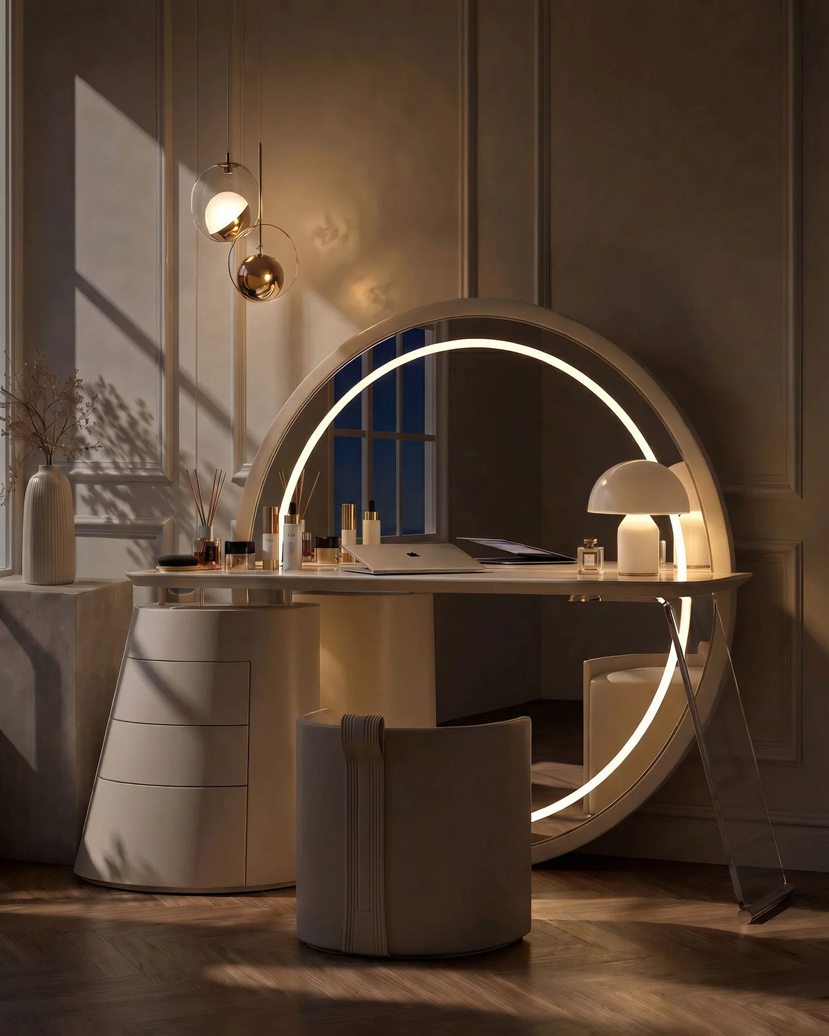 Bellano Dressing Table Set-1