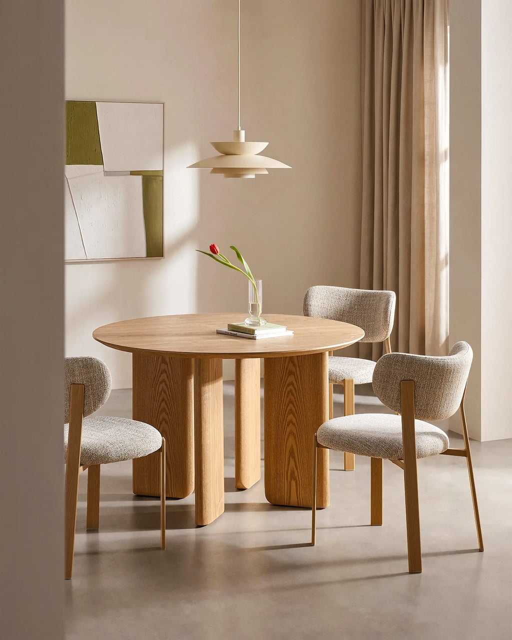 Bramley Dining Table [For 4-6]-4