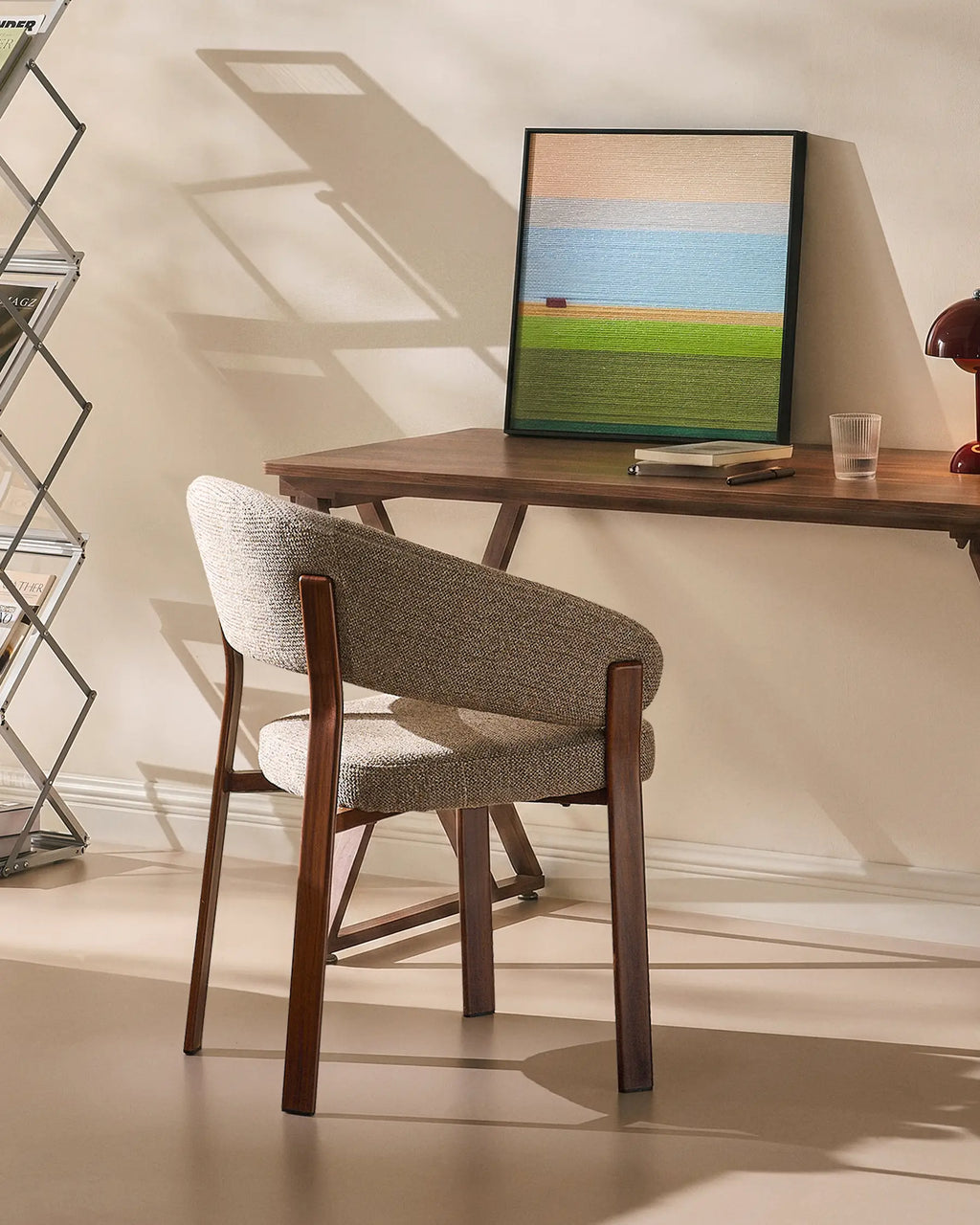 Bramley Warm Taupe Dining Armchair-3