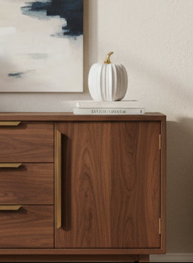 White Ceramic Pumpkin-0