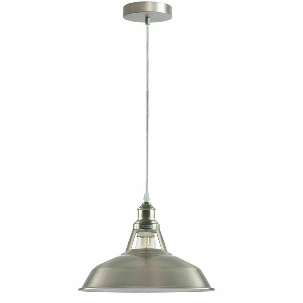 Industrial Barn Pendant Light | Metal Loft Lighting~1269-4