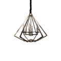 Diamond 6-Light Brushed Nickel Chandelier And Pendant Lights ~ 4624-2