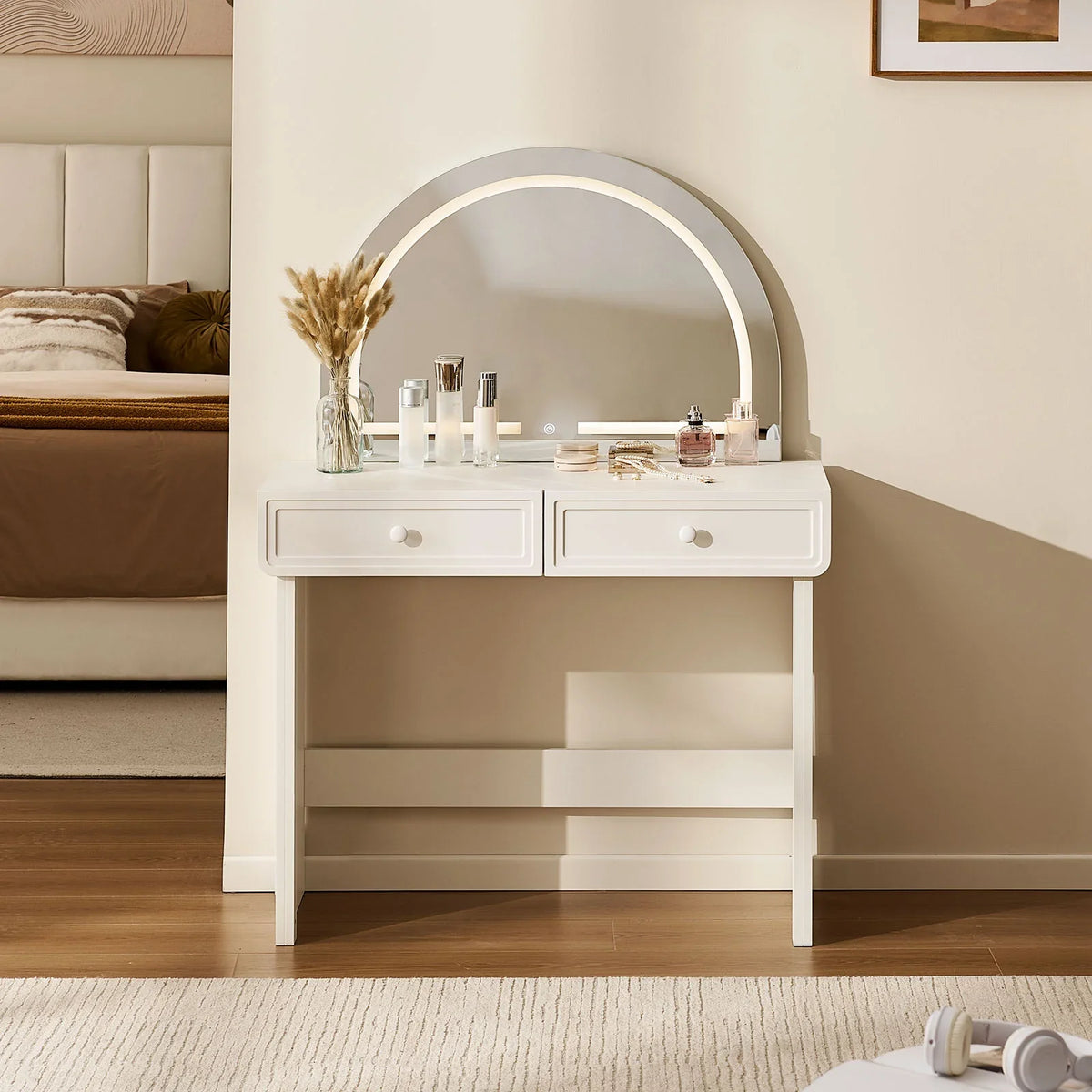 Ceris 2-Drawer Dressing Table-0