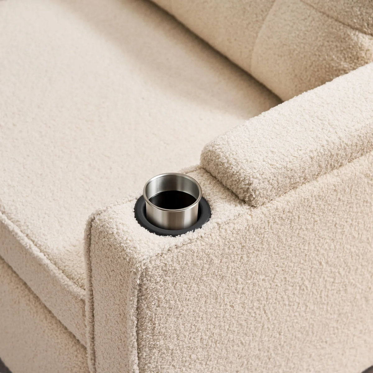 Clarkson 1-Seater Boucle Armchair-4