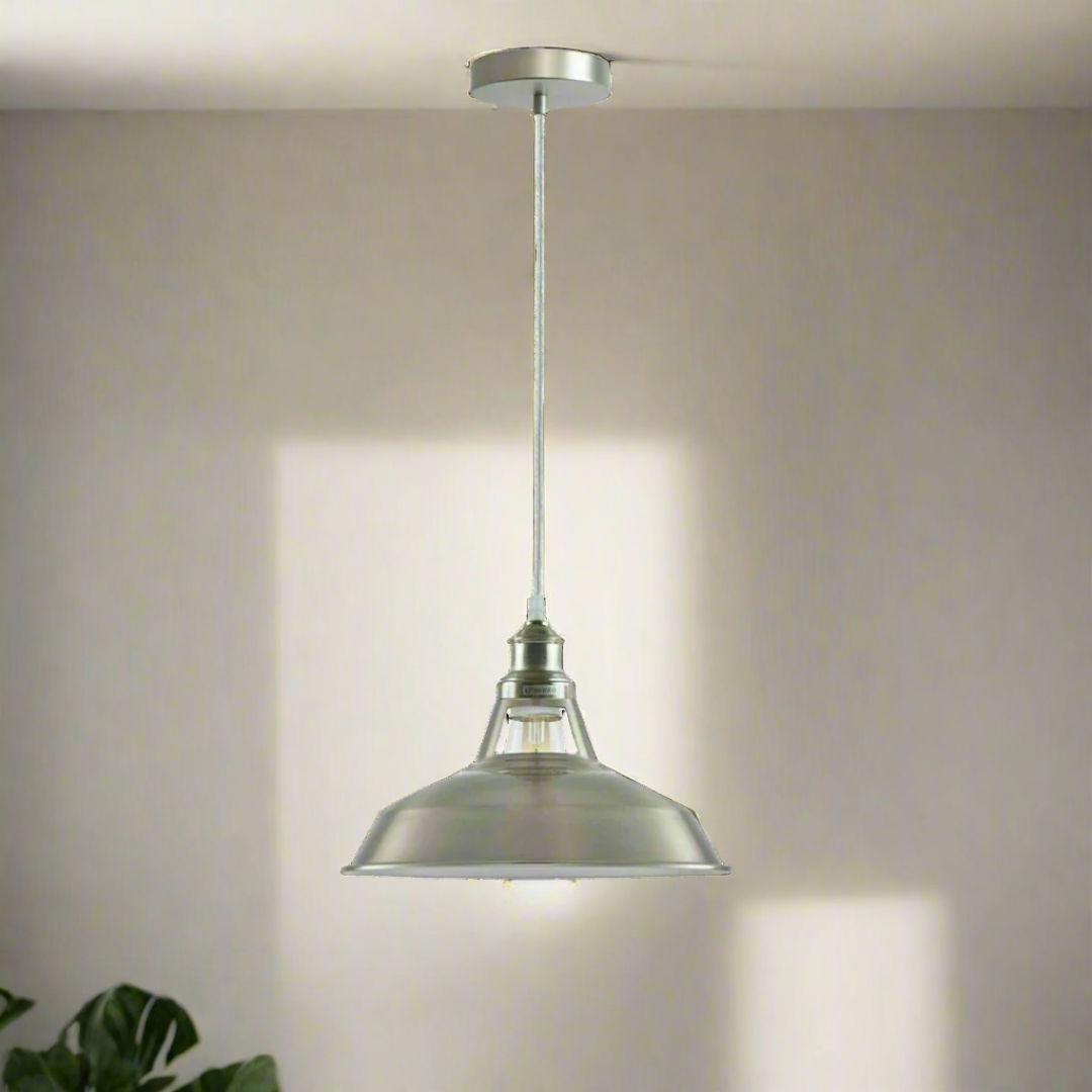 Industrial Barn Pendant Light | Metal Loft Lighting~1269-0
