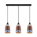 Crystal Pendant Light – 3-Way Floral Glass | LEDSone UK ~6430-1