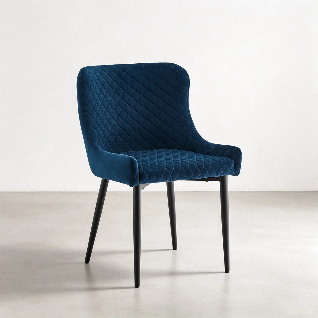 Dundas Velvet Dining Chairs [Set of 2]-4
