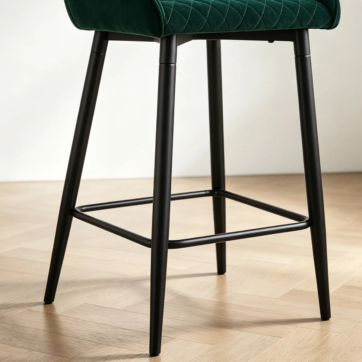 Dundas Velvet Bar Stools [65cm] [Set of 2]-4