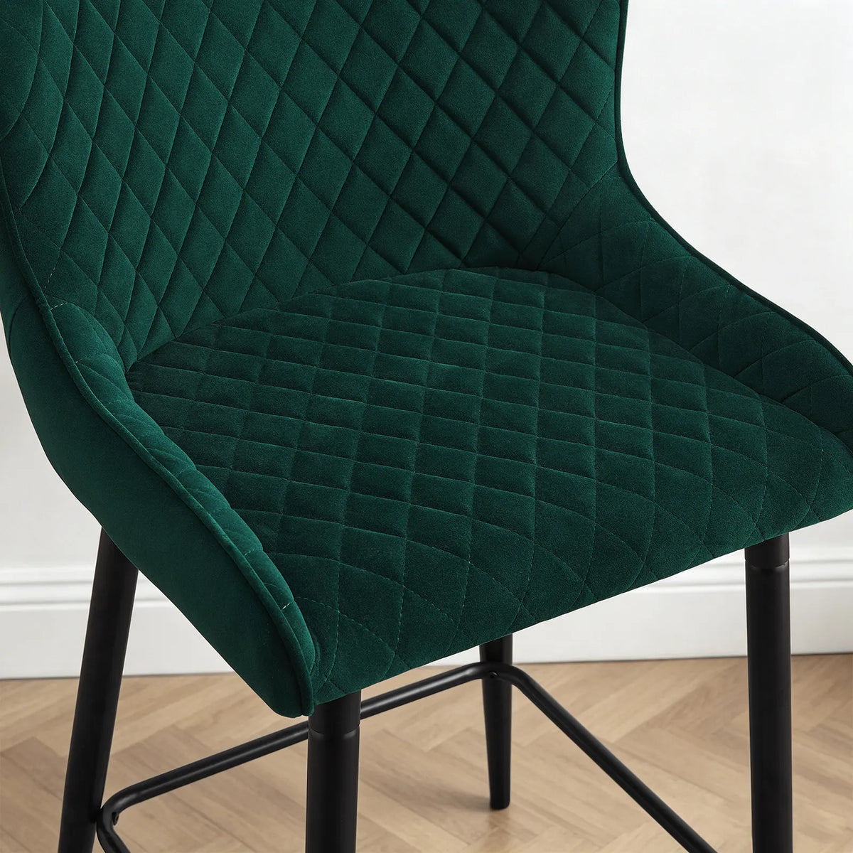 Dundas Velvet Bar Stools [65cm] [Set of 2]-3