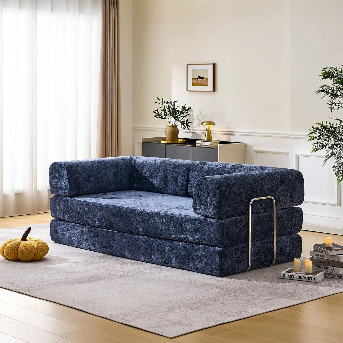 Hugo Vaccum-Packed Convertible Sofa Bed-7
