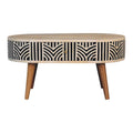 IN3384 - Edessa Bone Inlay Coffee Table for resale-0