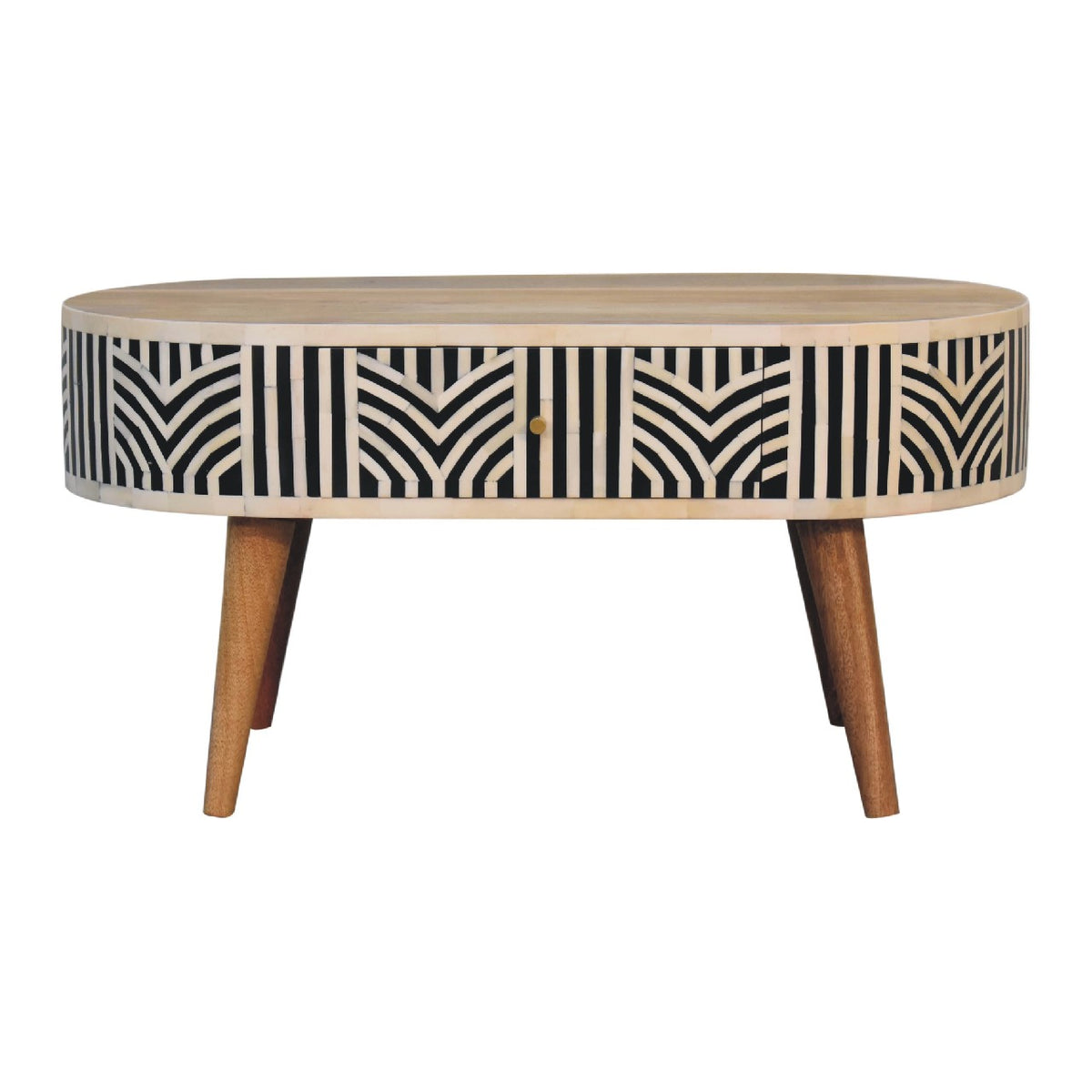 IN3384 - Edessa Bone Inlay Coffee Table for resale-0