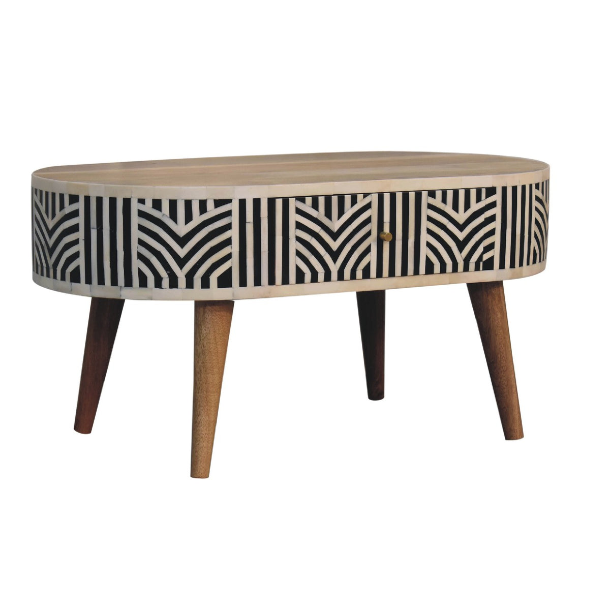 wholesale IN3384 - Edessa Bone Inlay Coffee Table for resale-2