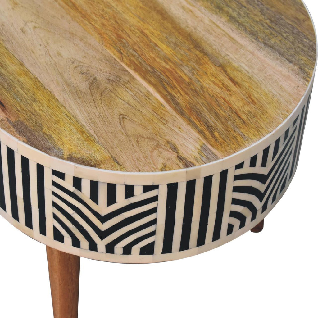 wholesale IN3384 - Edessa Bone Inlay Coffee Table for resale-4