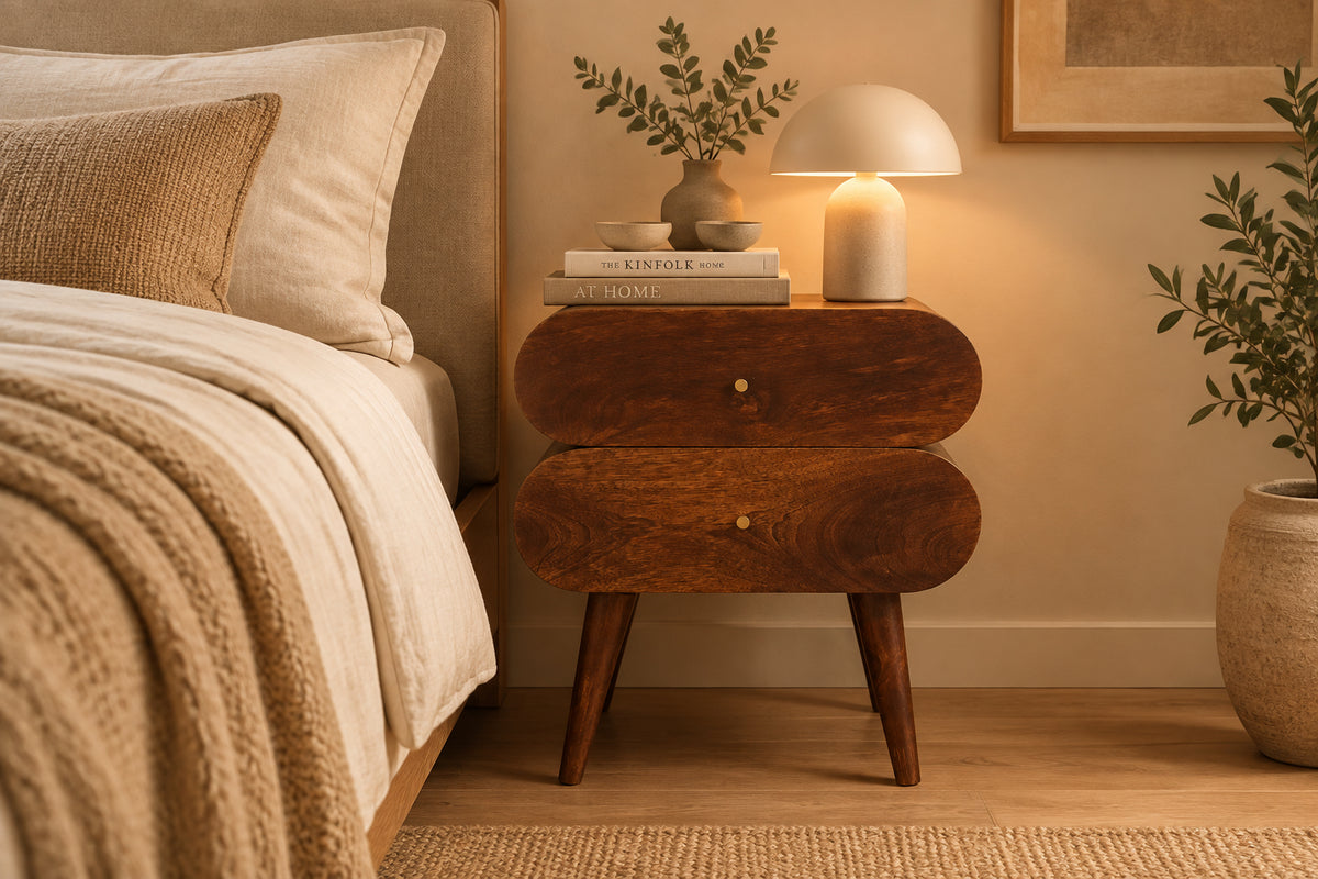 Bubble Chestnut Bedside-0