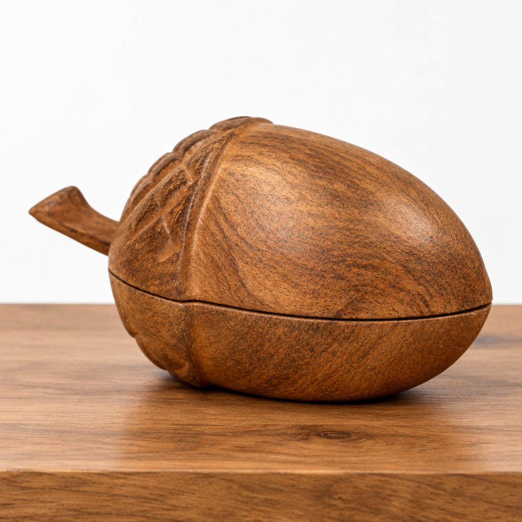 Cast Iron Acorn Key Holder 13X7.5X6.5cm autumn home decor -0