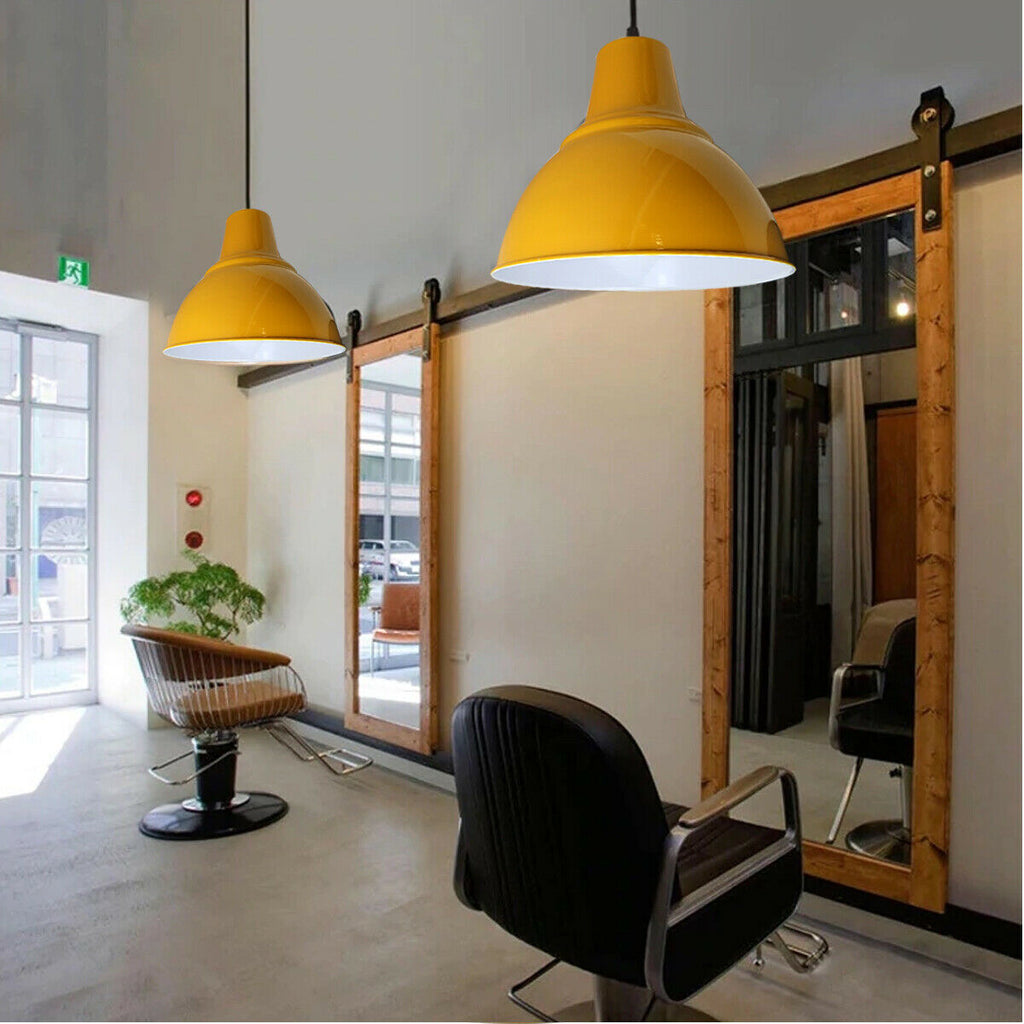 Modern Vintage Style Ceiling Yellow colour Pendant Lamp~2501-2