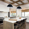 Black Pendant Light Dome Shape~1601-0