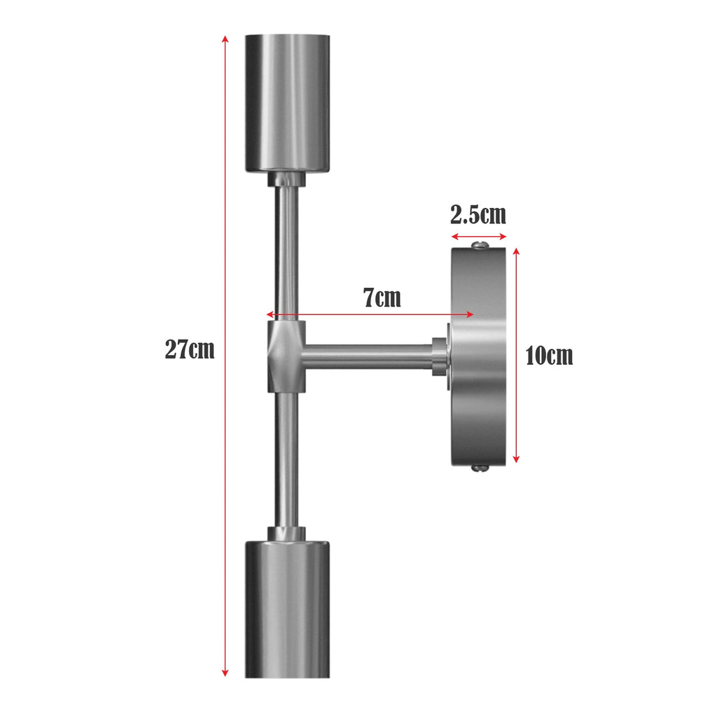 Dual Socket Industrial Wall Ceiling Light E27~ 5593-3