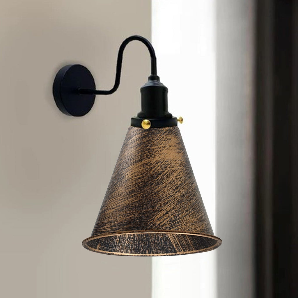 Retro Industrial Wall Mounted Vintage Wall Designer Indoor Light Fixture Lamp Fitting~3387-0