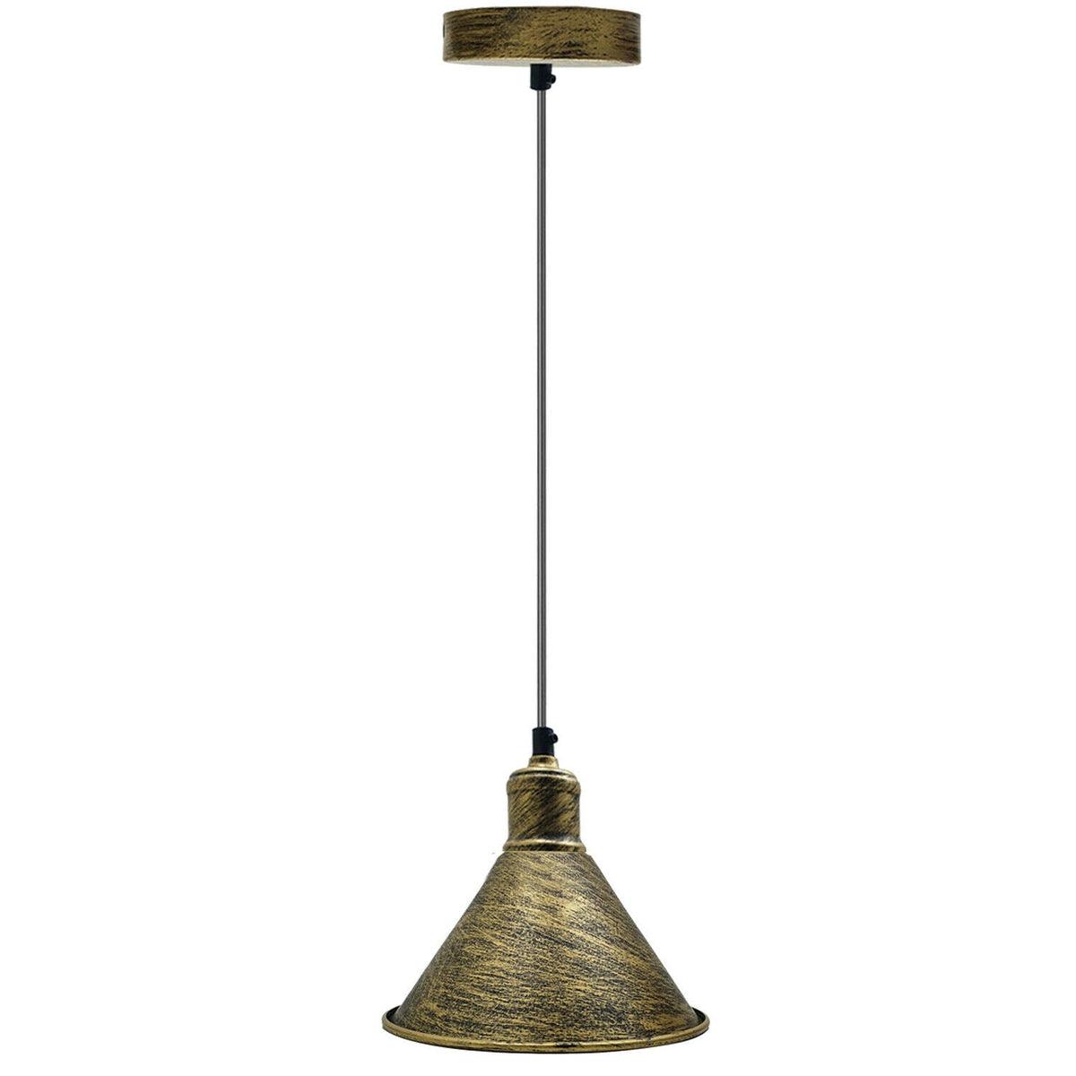 Industrial Metal Ceiling Pendant Light E27 Base ~1544-4