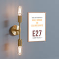 Dual Socket Industrial Wall Ceiling Light E27~ 5593-1