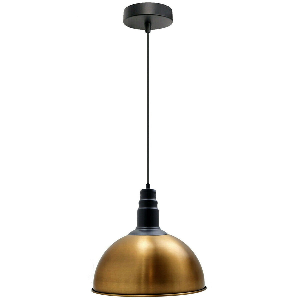 Vintage Modern Yellow Brass Ceiling Lamp Shades~1972-0