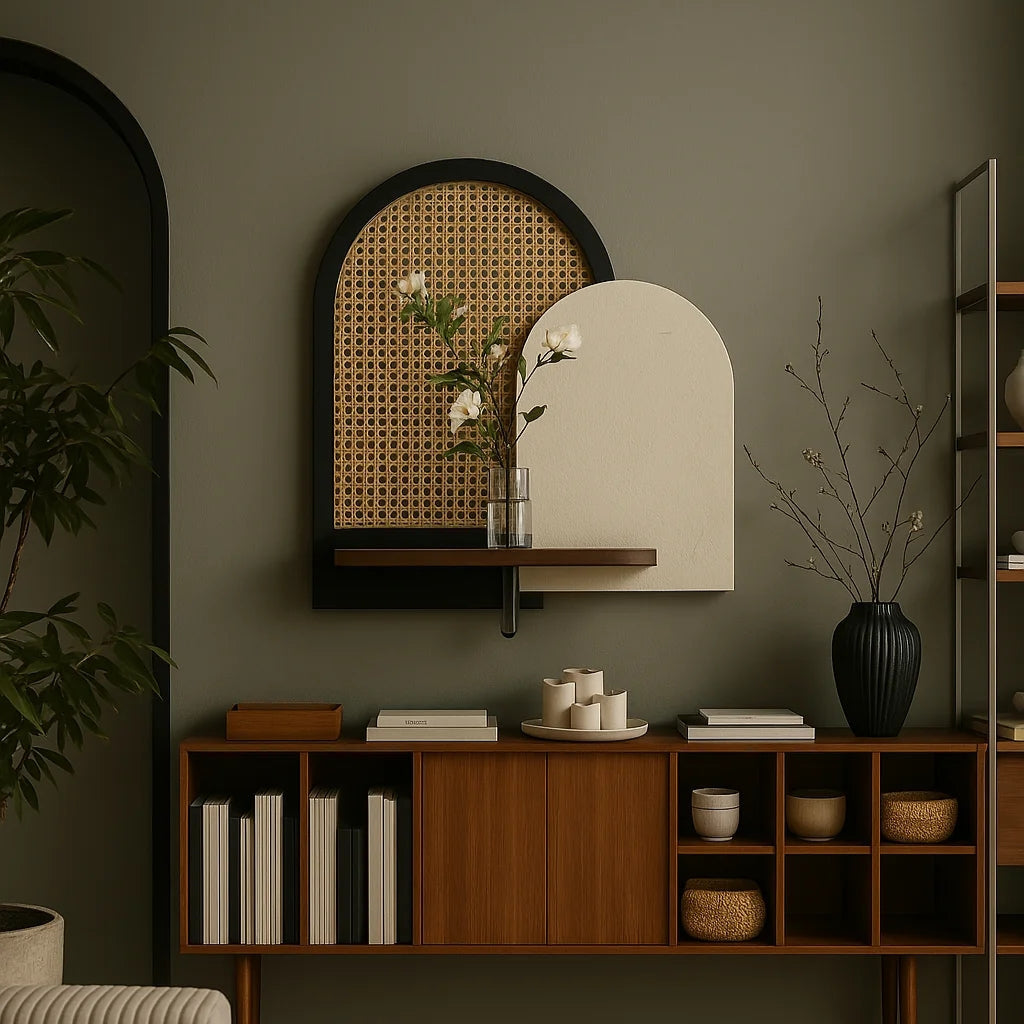 Retro 3D Sandstone Wall Art Set-2
