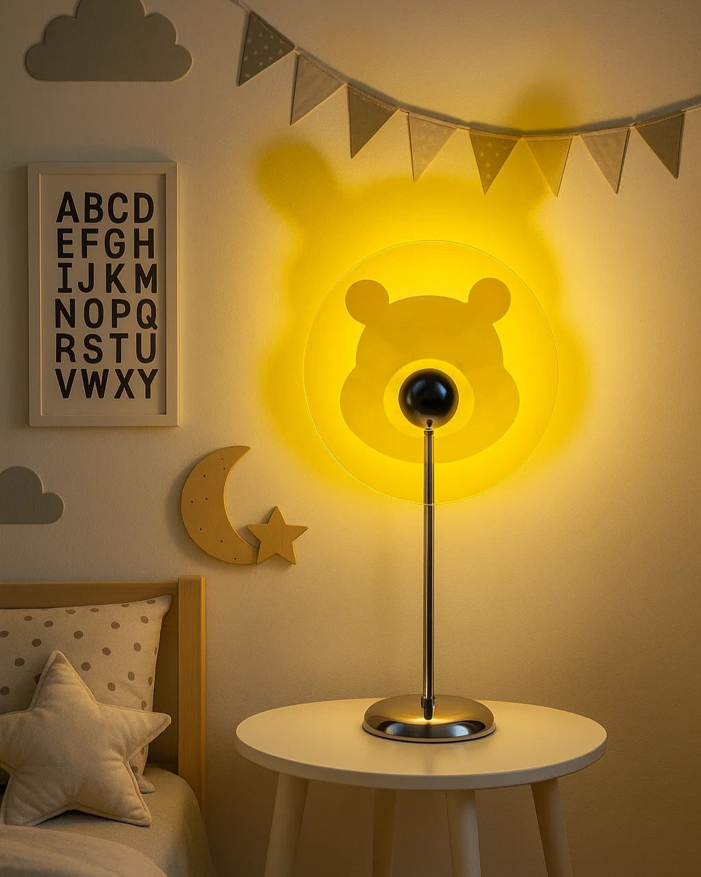 Projector LED Heart/Moon Light-2