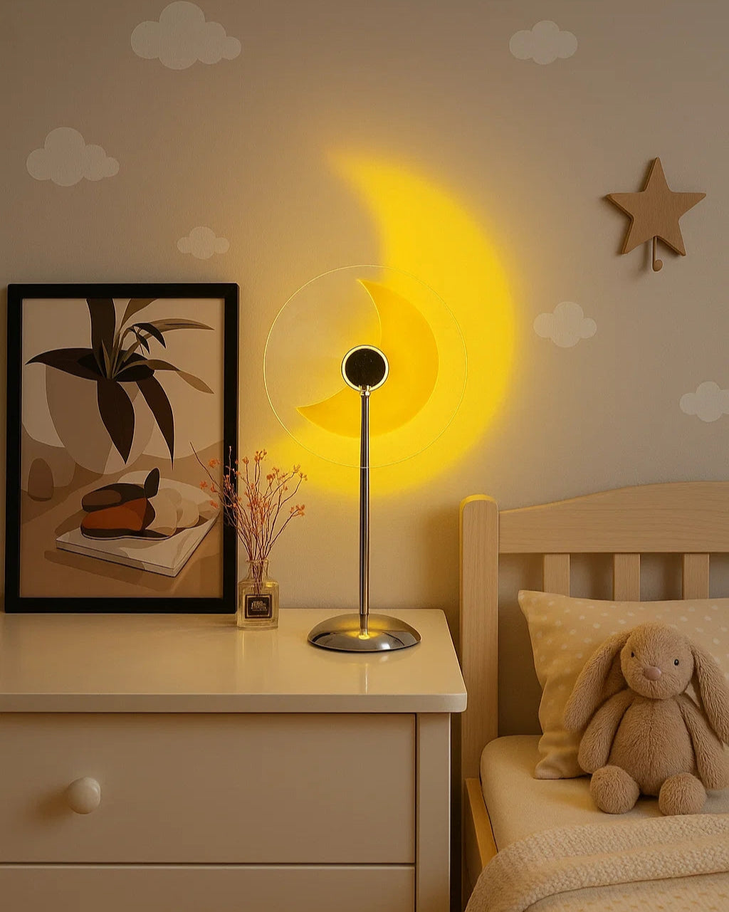 Projector LED Heart/Moon Light-4