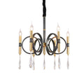 Chandeliers 6 Lights Kitchen Island Candle Gold Light Fixture ~4618-3
