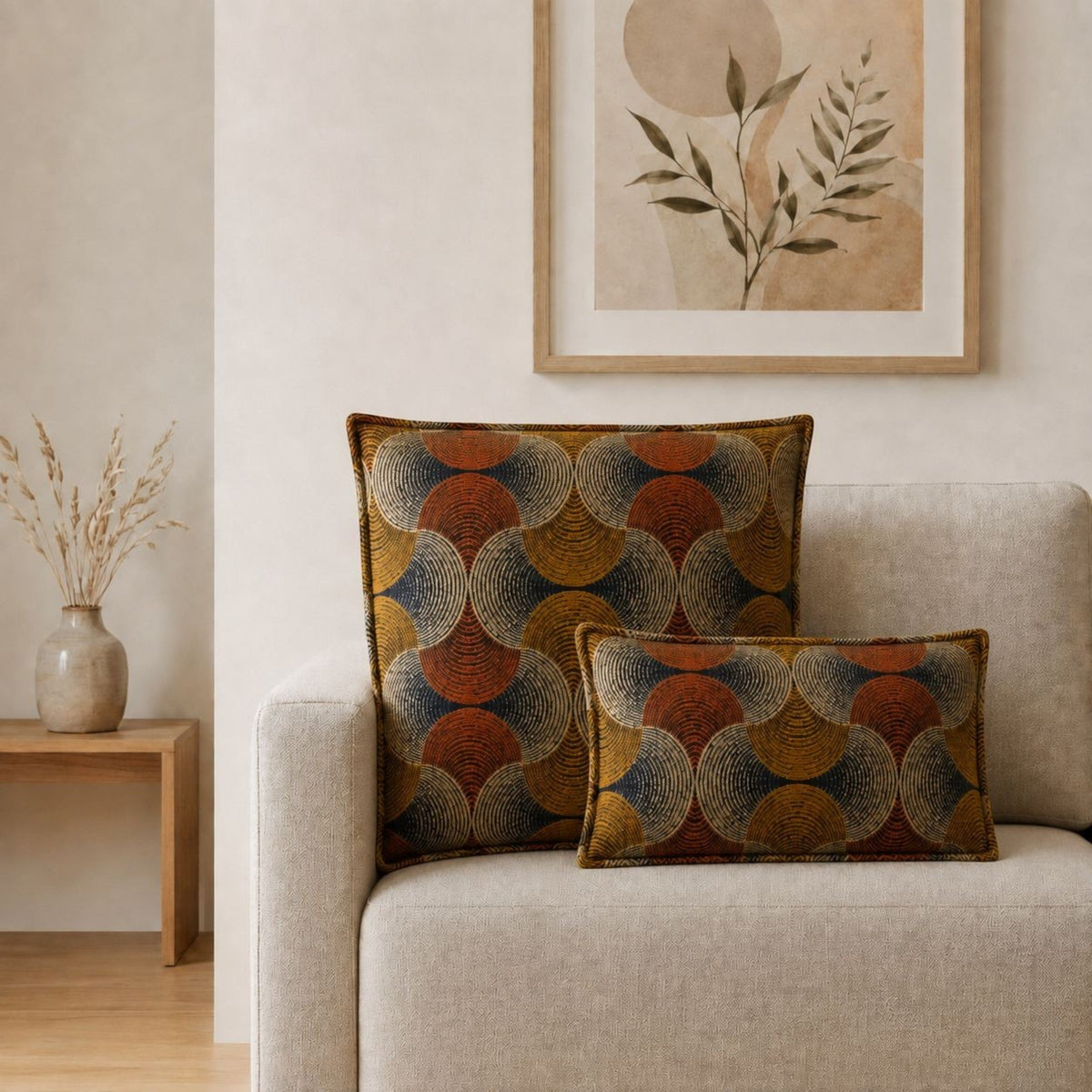 Classic Cushion Cover - Urban Swirl- 30x50cm - Lumber Style-1