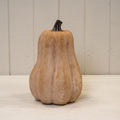 Pale Orange Tall Ceramic Pumpkin Ornament in Small-1