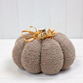 Beige Fabric Pumpkin-1
