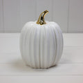 White Ceramic Pumpkin-1