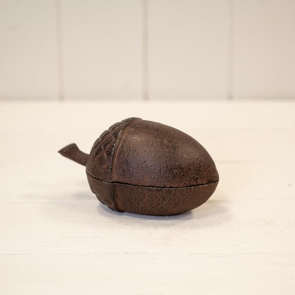 Cast Iron Acorn Key Holder 13X7.5X6.5cm autumn home decor -1